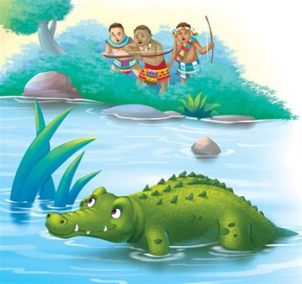 The Fisher Girl and the Magic Crocodile! A Vietnamese Folktale Exploring Themes of Courage, Love, and Compassion